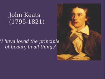 PPT - John Keats - Chapman's Homer