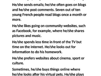 Studio 2 Rouge Module 1 Unit 4 Que fais-tu quand tu es connecté(e)?