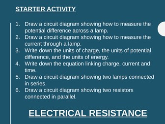 Electrical Resistance & Wire Length Investigation