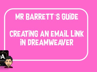 Email Link Dreamweaver