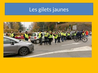 les gilets jaunes in France