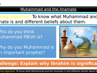 1.3.9 - Muhammad and the Imamate