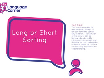 Long or Short Sorting Activity