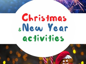 Christmas and New Year activities