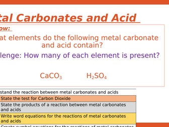 Metal Carbonates