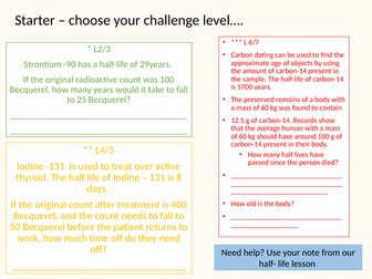 Atomic Structure - Lessons 15 & 16 - Fission (Triple Only)