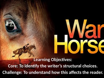 War Horse Scheme of Learning