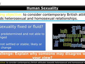 2.5.1 - Human Sexuality