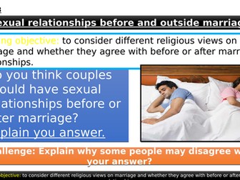2.5.2 - Sexual Relationships Before and Outside Marriage