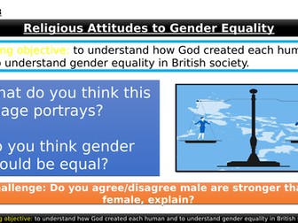 2.5.8 - Religious Attitudes to Gender Equality