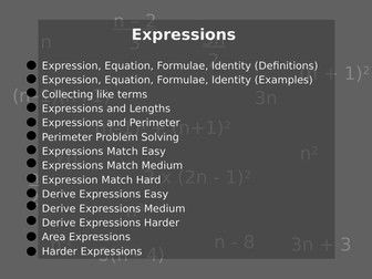 Differentiated Expressions
