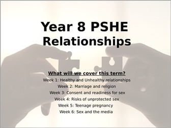 SRE SOW appropriate for year 8