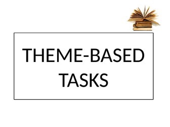 'Hard Times' Theme Based Tasks