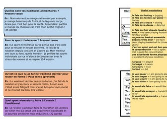 La santé Y11 90 ou 150 mots écrit
