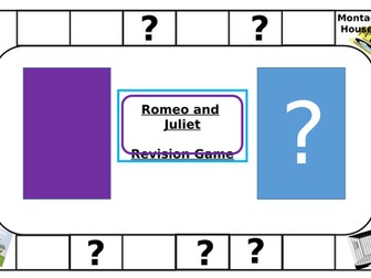 KS4 Romeo and Juliet Revision Board Game