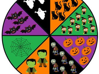 Halloween Number Wheel