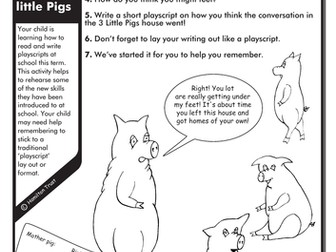 Three little pigs green jelly image