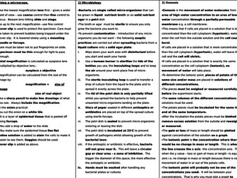 AQA Biology GCSE required practical summaries