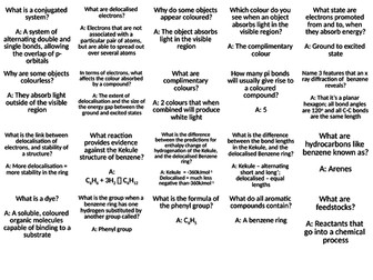 OCR B (Salters) Chemistry A level Revision Activities - Colour By Design