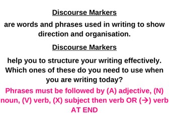 Discourse Markers - German