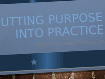 Powerpoint - Purpose