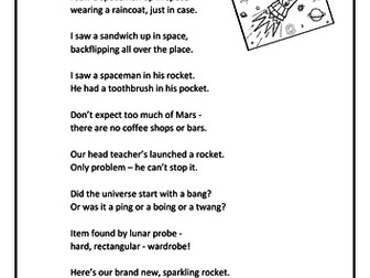 Funny Space Rhymes