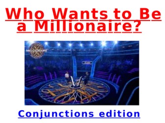 Who Wants to Be a Millionaire? Conjunctions edition