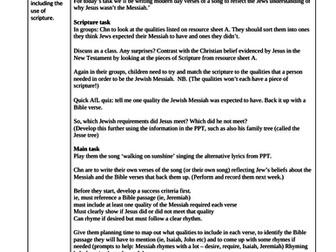 Why didn't the Jews believe Jesus was the Messiah? Full lesson and resources