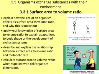 NEW AQA AS BIOLOGY UNIT 3 - ORGANISMS EXCHANGE SUBSTANCES
