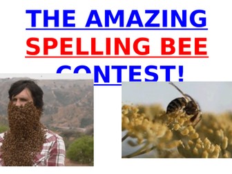 THE AMAZING SPELLING BEE CONTEST!