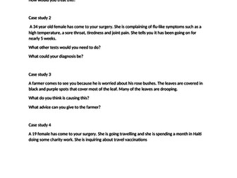 AQA GCSE Biology Topic 3 Types of Disease lesson