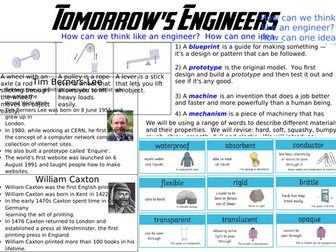 KS1 Knowledge organiser - engineers