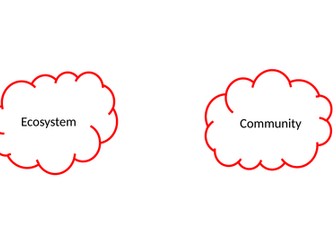 Communities and Ecosystems lesson
