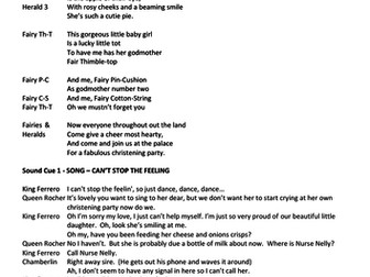 Sleeping Beauty Play Script