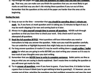 Physics GCSE Exam Technique for New Specification (2018)