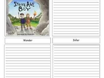 Stone Age Boy - front cover inference