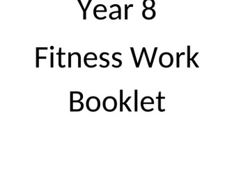 KS3 Fitness Workbook- Year 8