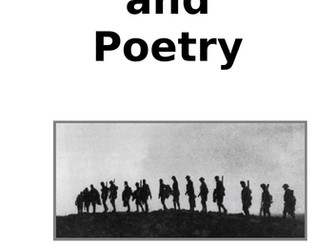Collaborative Project introducing WW1 Poetry culminating in a class display
