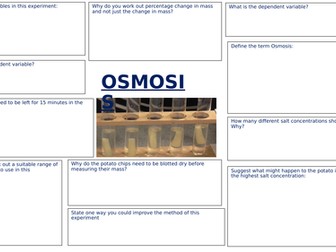 CB1h Osmosis core practical revision