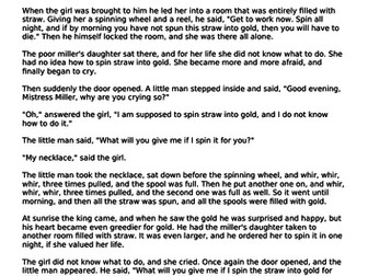 Grimm's traditional tales: Year 6 narrative writing (Boxing clever strategy)