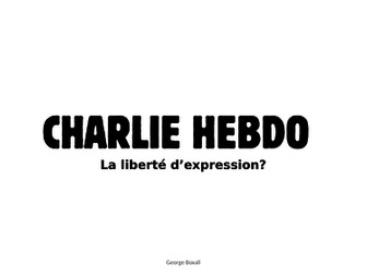 Edexcel A Level French Charlie Hebdo Powerpoint
