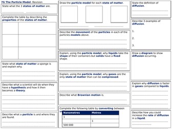 exploring science year 7 revision worksheets teaching resources