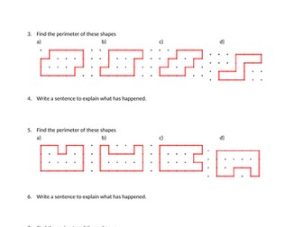 Perimeter Investigation with Variation