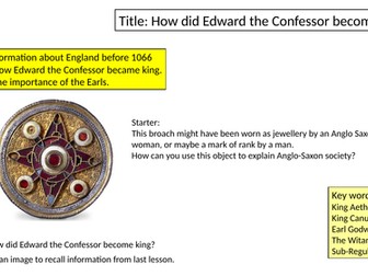 1.2 How did Edward the Confessor become king