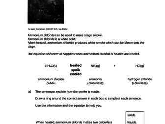 Reversible reactions