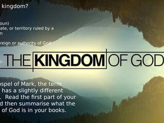 Teachings of Jesus - Kingdom of God