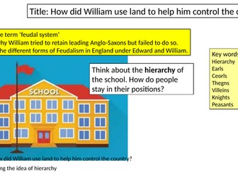 Norman England - Life under the Normans.