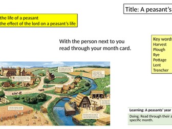 A Peasant's Year - Norman England