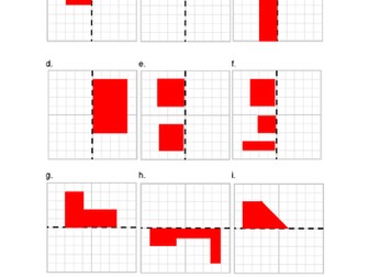 Reflection on x-axis and y-axis - TRANSFORMATIONS