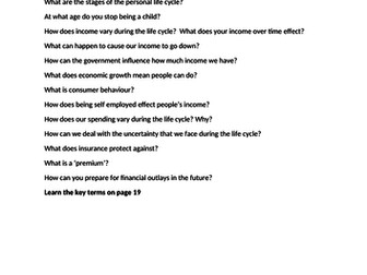 LIBF CEFE Unit 1 FIS - Revision Questions for Topic 11